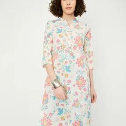 max Floral Print Straight Kurta-picture-32