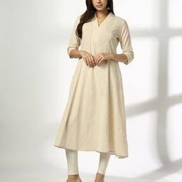 Women Floral Print A-Line Kurta-image-38