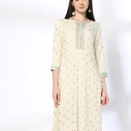 Women All-Over Print Straight Kurta-image-31