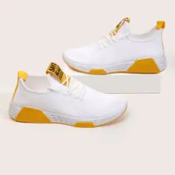 Men Lace-Up Flat Heels Shoes with Round Toes Shaped-4