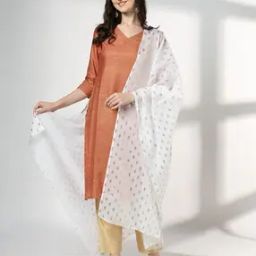Women Foil Print Dupatta-28