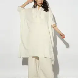 Applique Work Kaftan Kurta with Slip-image-59
