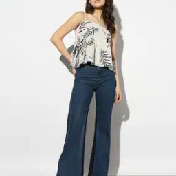 Schiffli Printed Cotton Strappy Top-image-98
