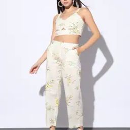 svrnaa by azorte Women Floral Printed Flex Top-picture-13