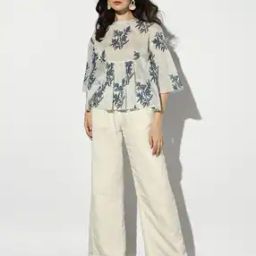 Women Floral Print Relaxed Fit Flared Top-image-34