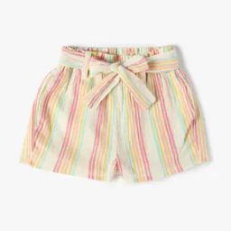 Girls Striped Regular Fit Shorts-picture-16