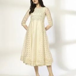 Women Printed Fit & Flare Dress-image-39
