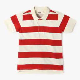 Boys Striped Regular Fit Polo T-Shirt-picture-22