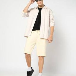 Men Regular Fit Knit Shorts-image-33