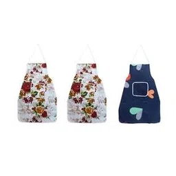 Set of 3 Kitchen Apron with Front Pocket-image-47