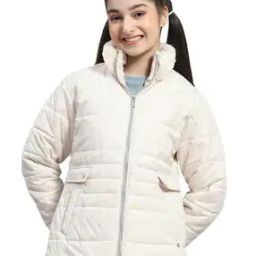 Girls Zip-Front Jacket with Flap Pockets-image-54