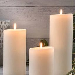 Set of 3 Scented Pillar Candles-image-3