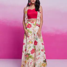 Women Floral Print 3-Piece Set-image-87