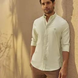 Men Stretchable Button-Down Collar Classic Shirt-picture-16