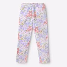 Floral Print Skinny Fit Leggings-picture-0