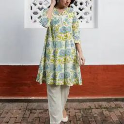 Floral Print V-Neck Tunic-image-39