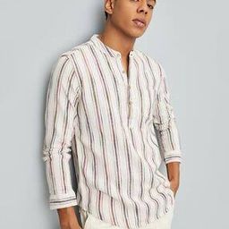 max Men Striped Slim Fit Kurta-picture-34