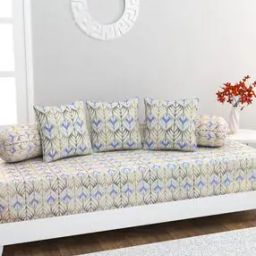 Cotton 6 pc Diwan Set-26