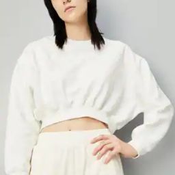 Women Regular Fit Sweatshirt with Round Neck-picture-53