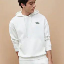 Men Regular Fit Hoodie with Kangaroo Pocket-image-46
