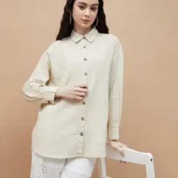 Cotton Regular Fit Knitted Shirt-image-6