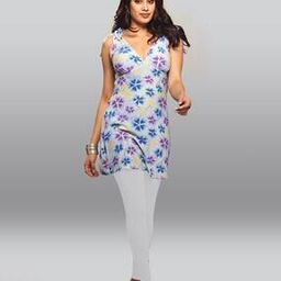 Ankle-Length Leggings with Elasticated Waist-image-32