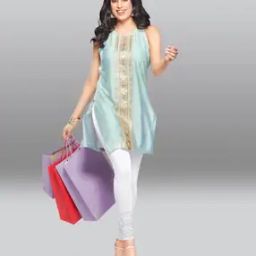 Full-Length Cotton Stretchable Leggings-image-68