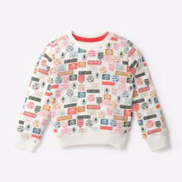 Graphic Print Round-Neck Sweatshirt-picture-29