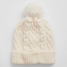 Girls Cable Knitted Beanie Cap-picture-44
