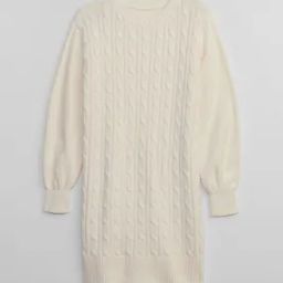Classic Cable Knit Sweater Dress-image-20