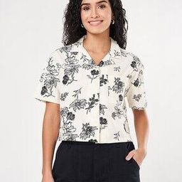 people by pantaloons Women Boxy Fit Printed Shirt -picture-12