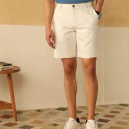 Patterned Regular Fit Flat-Front Shorts-picture-29