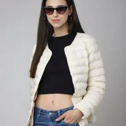 Women Button-Down Puffer Jacket-image-68