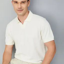 Men Knit Regular Polo T-shirt-image-31