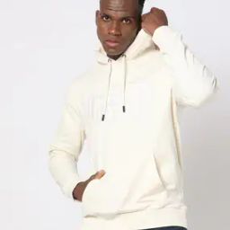 Men Brand Print Regular Fit Hoodie-image-91