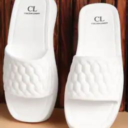 Women Typographic Print Open-Toe Flip-Flops-picture-17