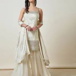 Embroidered Straight Kurta Set-image-21