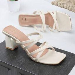 Women Open-Toe Chunky-Heeled Sandals-35