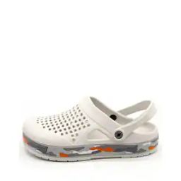 Men Perforated Slingback Clogs-16