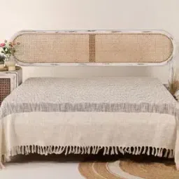 280 GSM Cotton Queen-Size Bed Cover-picture-49