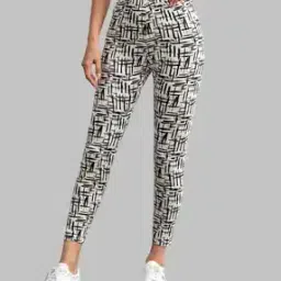 Printed High-Rise Jeggings-image-17
