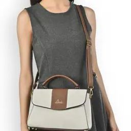 Women Colour-block Satchel Detachable Strap-16