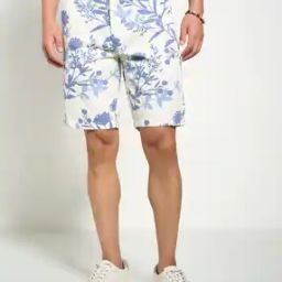 7 alt by pantaloons Men Flat-Front Slim Fit Shorts-picture-20