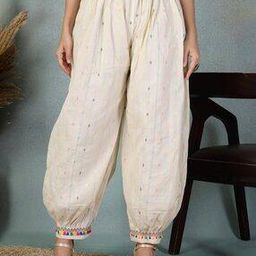 Women  Ikat Printed Loose Fit Salwar-picture-12
