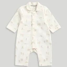 Unisex Animal Print Cotton Romper-picture-40