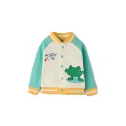 Girls Graphic Print Bomber Jacket-22