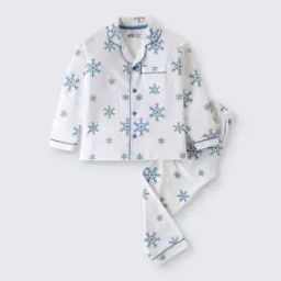 Girls Printed Shirt & Pyjamas Set-image-3