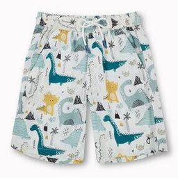 Boys Regular Fit Printed Bermudas-image-20