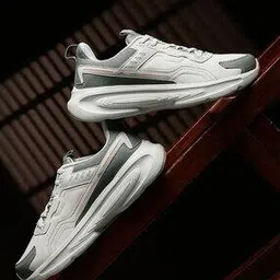 Men Knitted Cricket Sports Shoes with Lace Fastening-image-8