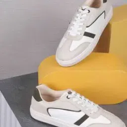 metro Men Round-Toe Lace-Up Sneakers-picture-0